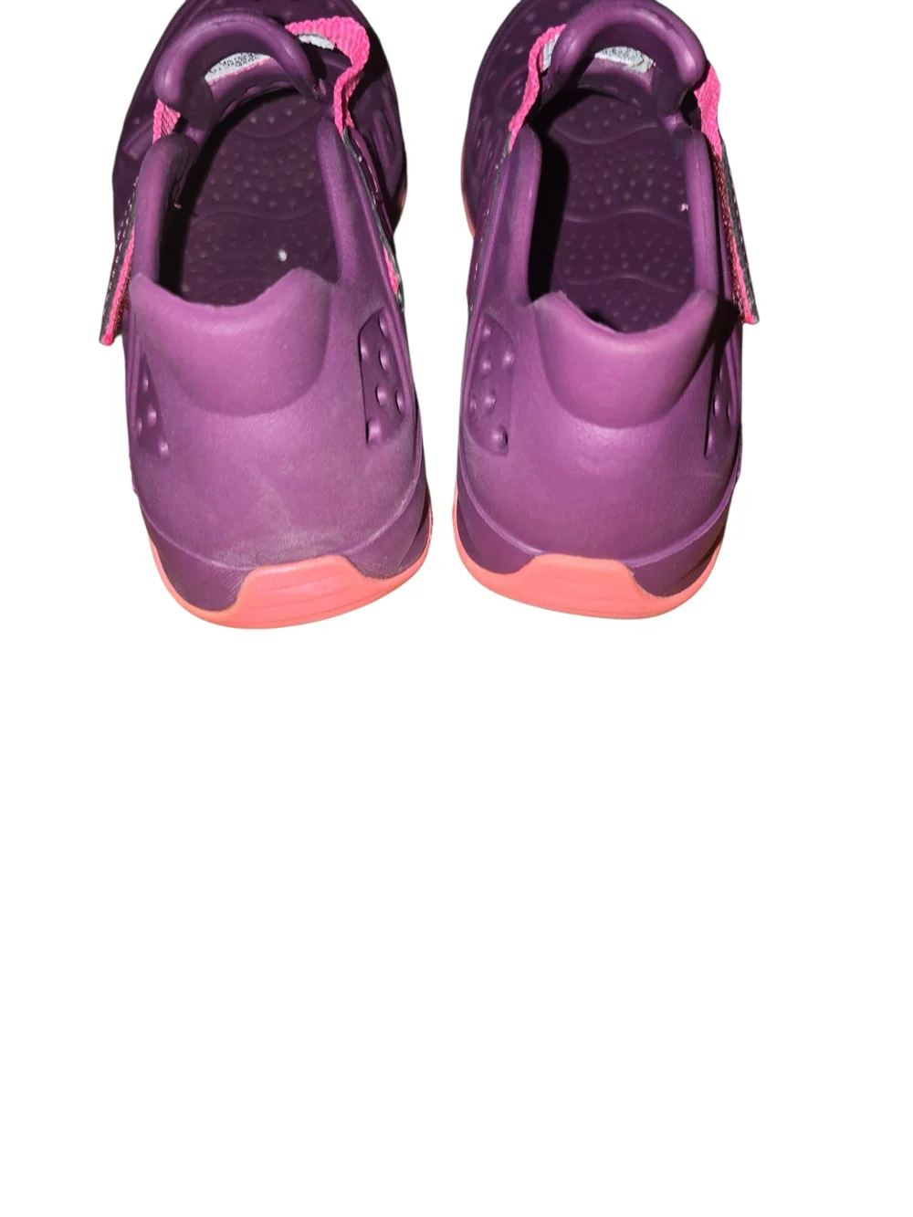 Merrell Purple Kids Water Shoes with Pink Adjustable Strap